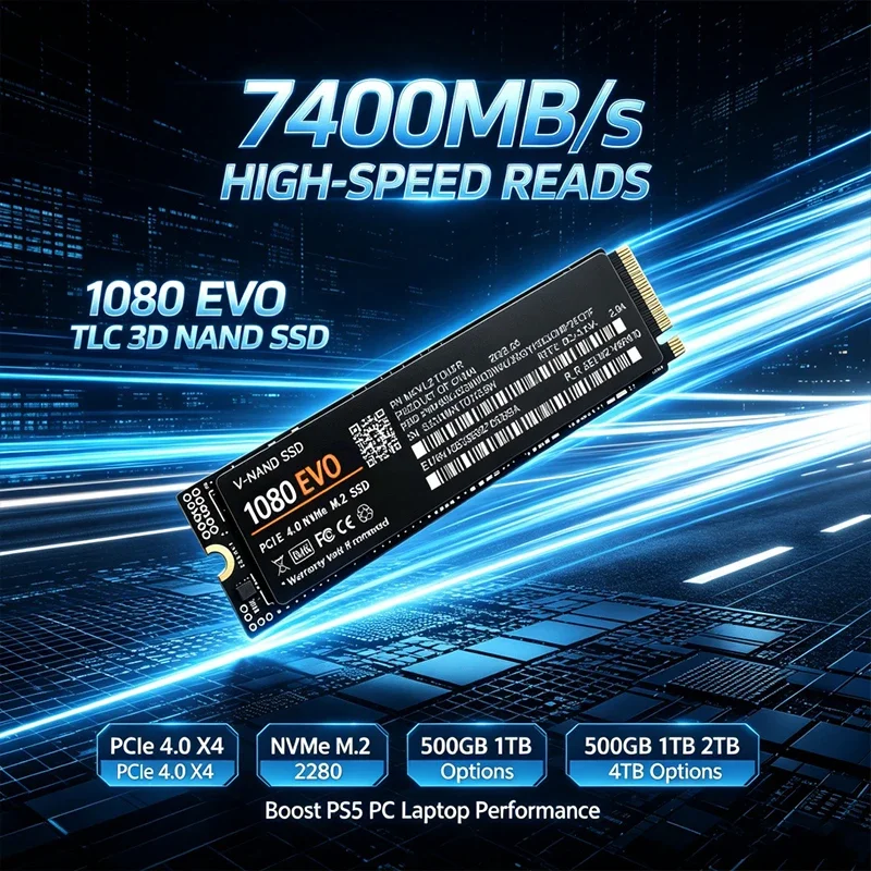 1080 EVO M.2 2280 NVMe PCIe 4. - مراجعة M.2 Nvme 4Tb Pcie 4.0 Ssd وسعره