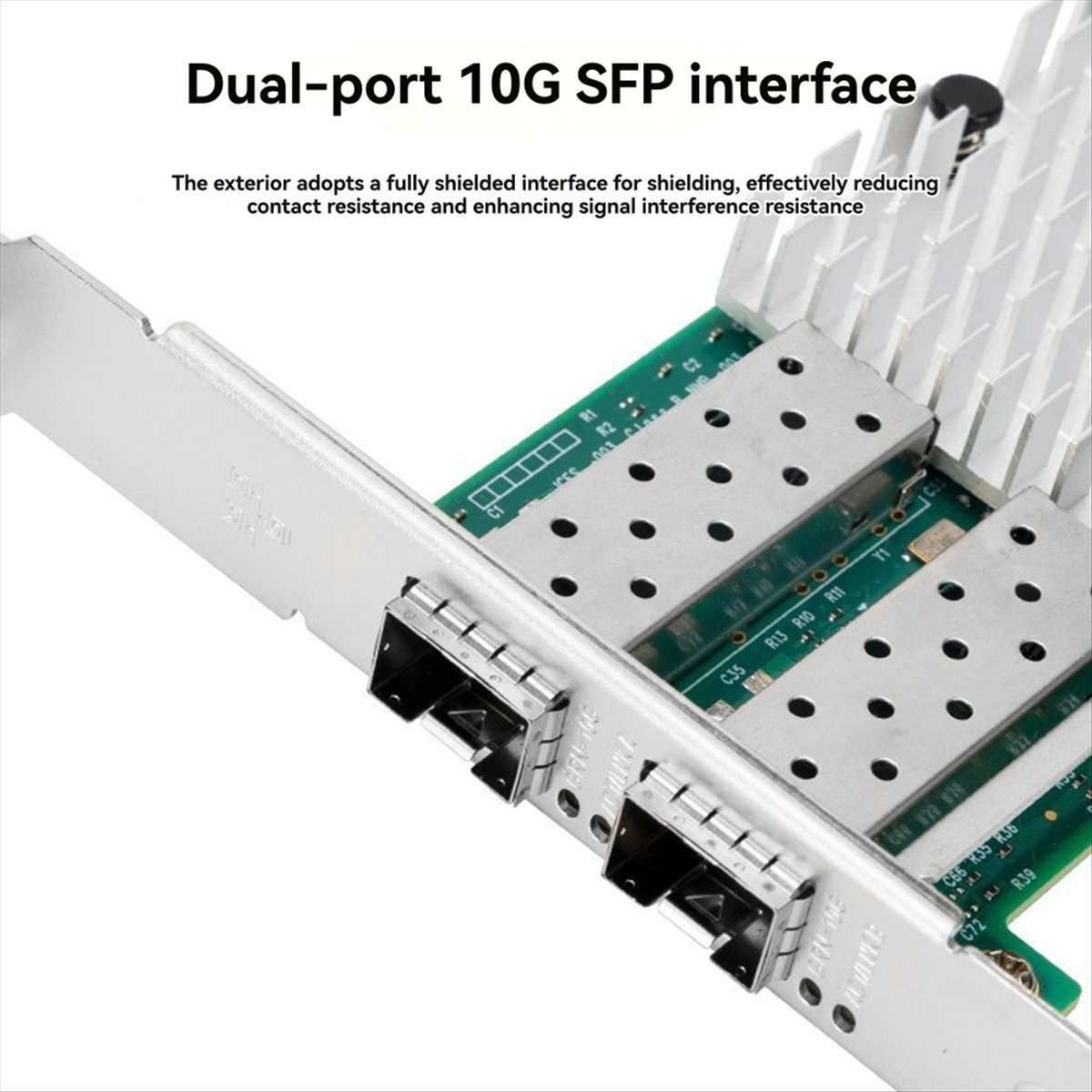 مستقر - X520-DA1 10 جيجا بايت  - مراجعة 10Gb Sfp+ Pcie Network Card Dual Port وسعره