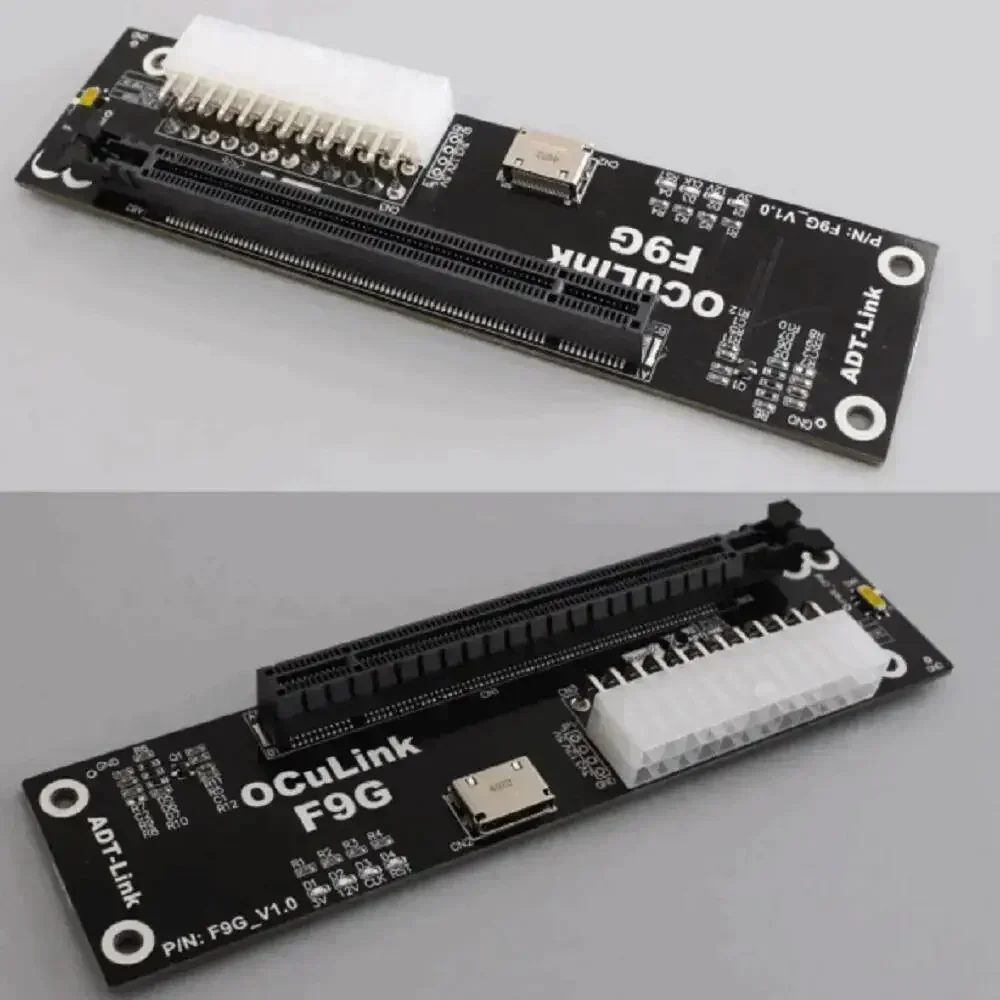 ADT-Link EGPU OCuLink منفذ توص - مراجعة External Gpu Dock Pcie 4.0 Oculink وسعره