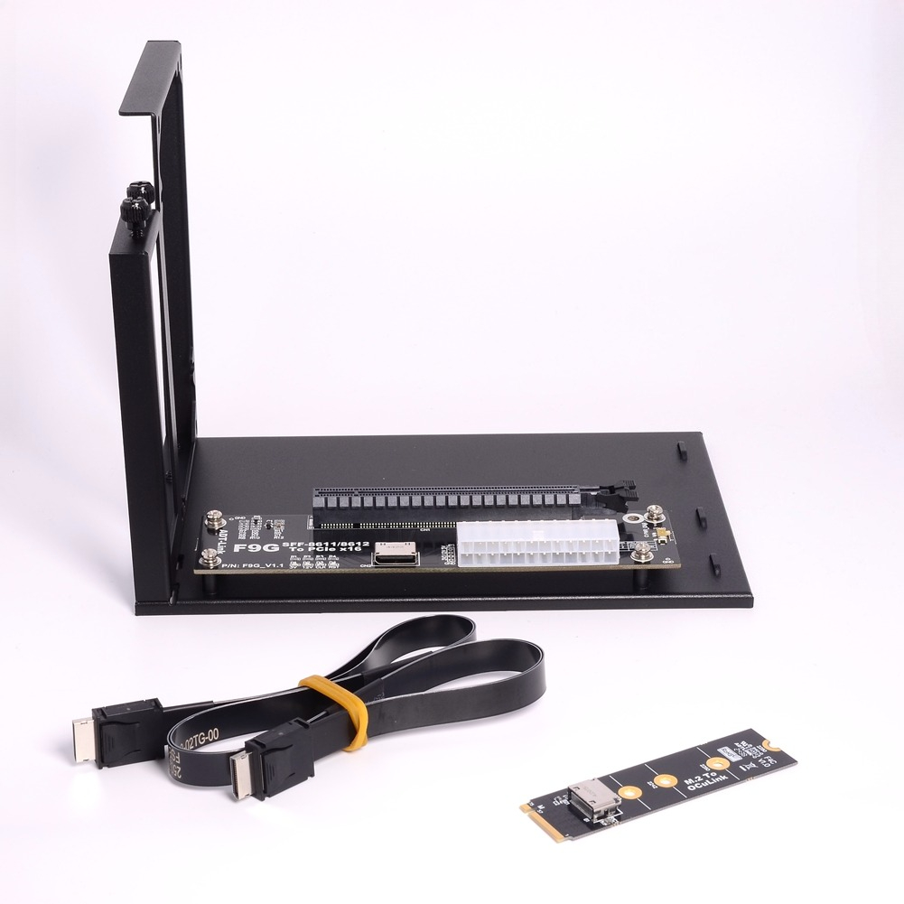 ADT-Link EGPU OCuLink منفذ توص - مراجعة External Gpu Dock Pcie 4.0 Oculink وسعره