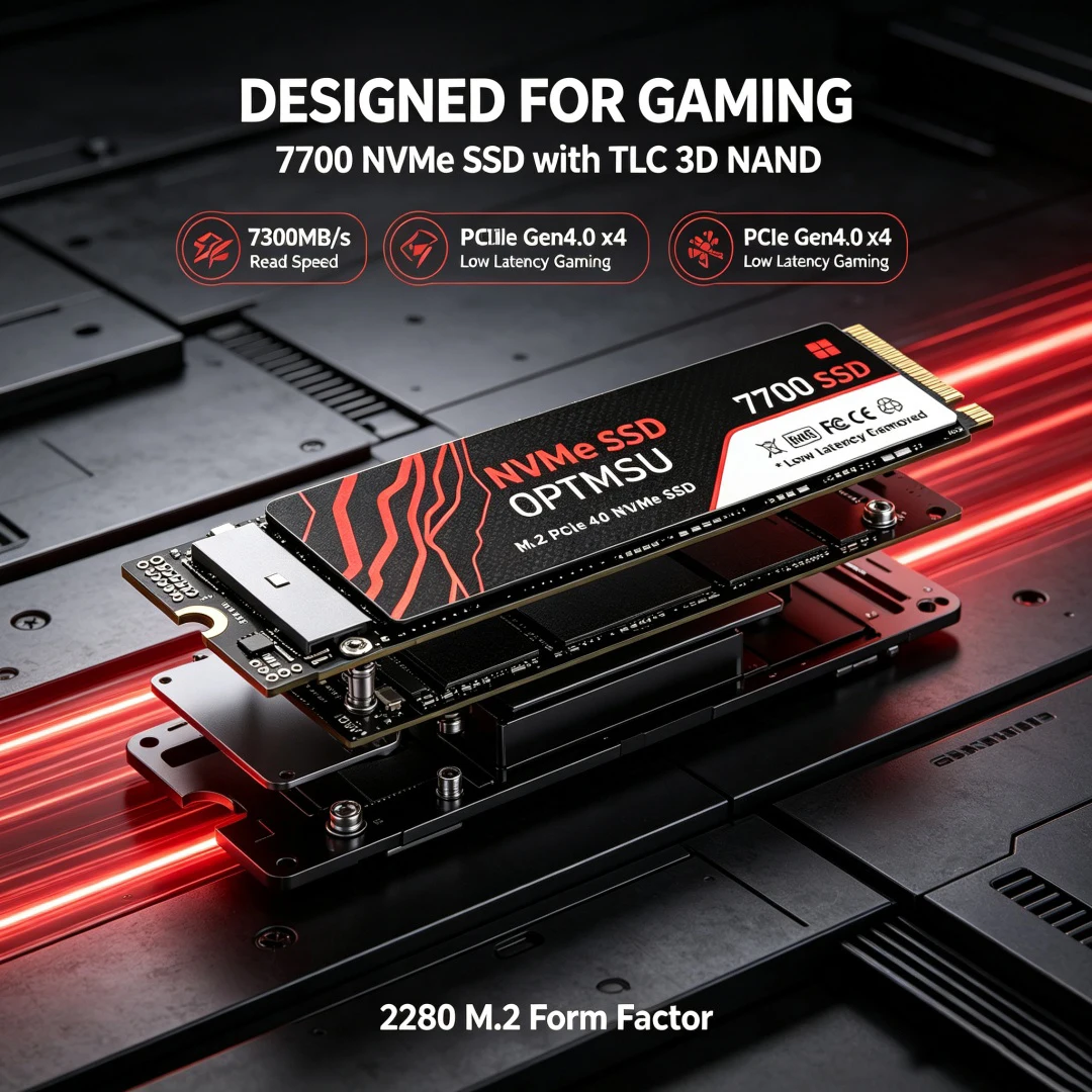 قرص تخزين داخلي جديد 7700 M.2  - مراجعة M.2 Nvme 4Tb Pcie 4.0 Ssd وسعره