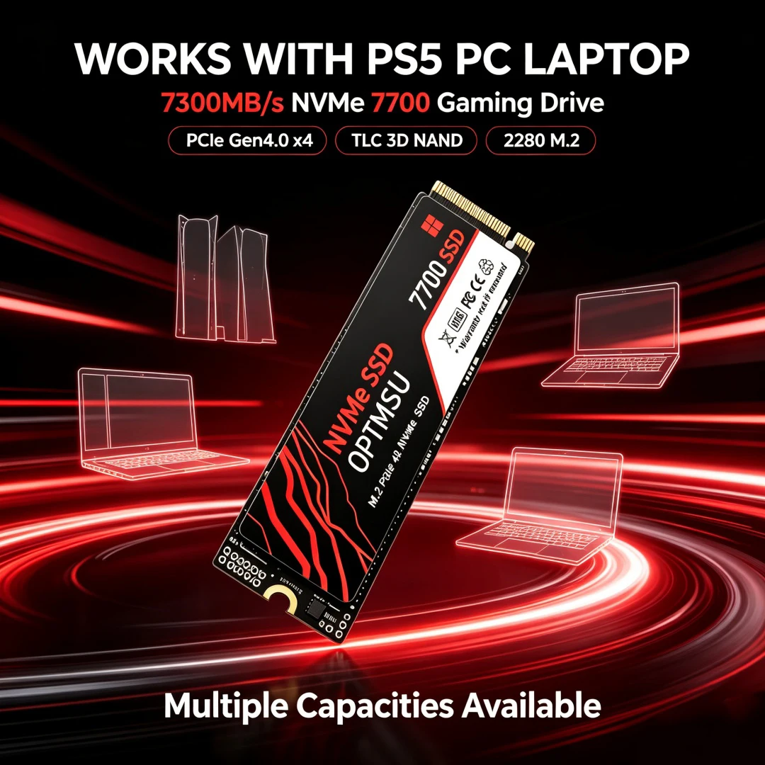 قرص تخزين داخلي جديد 7700 M.2  - مراجعة M.2 Nvme 4Tb Pcie 4.0 Ssd وسعره
